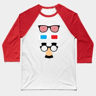 Novelty Glasses Baseball T-Shirt